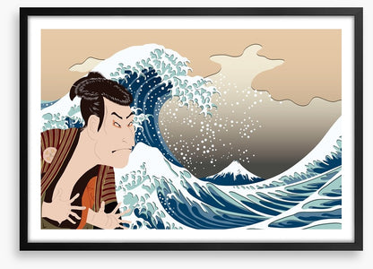 Edobei and the wave