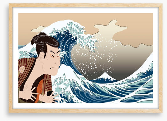 Edobei and the wave