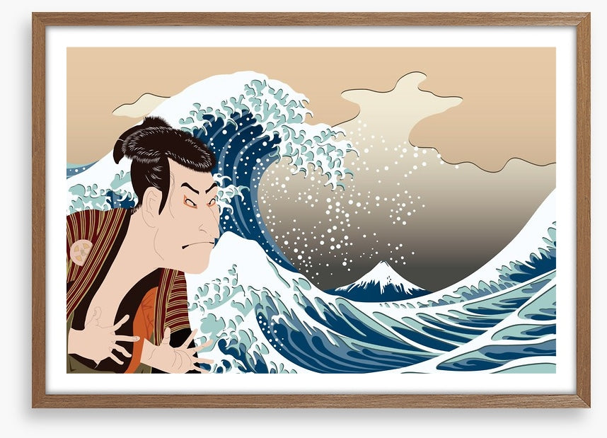 Edobei and the wave