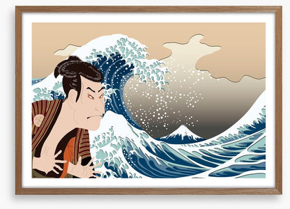Edobei and the wave