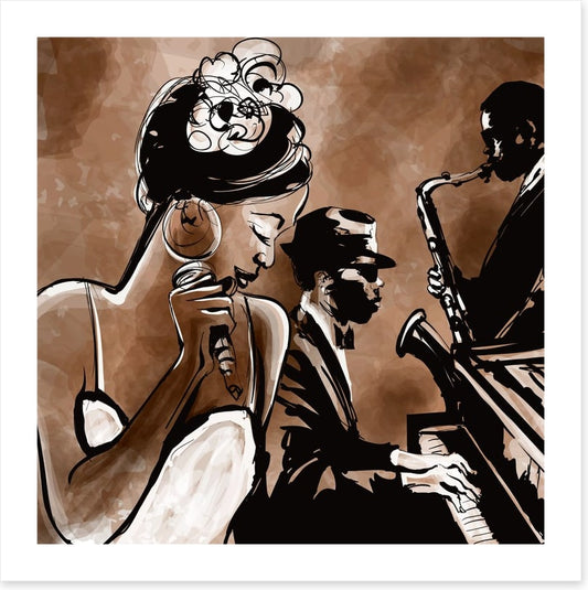 The singer and the sax