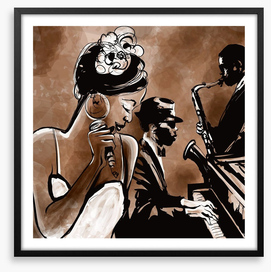 The singer and the sax