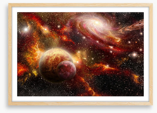 Scarlet galaxy