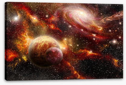 Scarlet galaxy