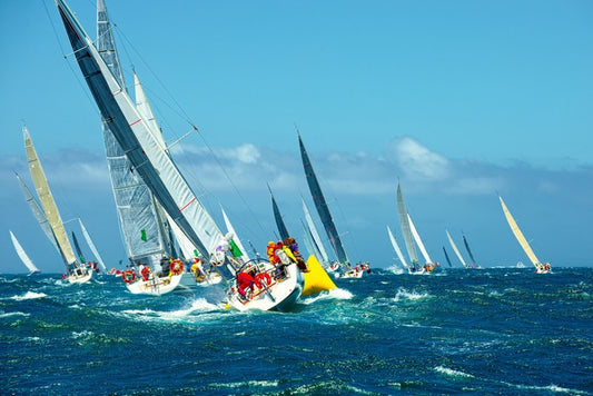 Heeling portside