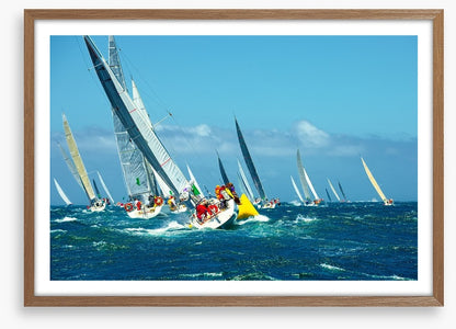 Heeling portside