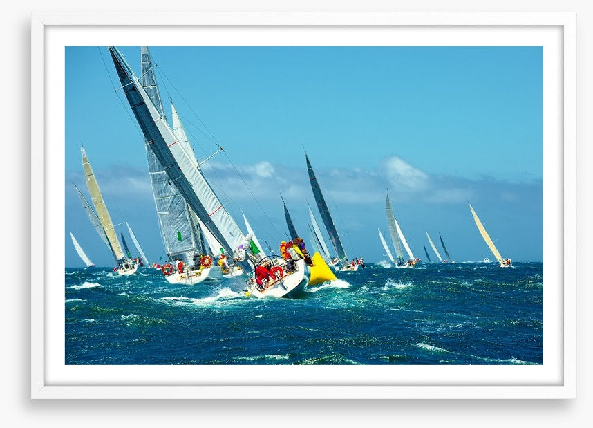 Heeling portside