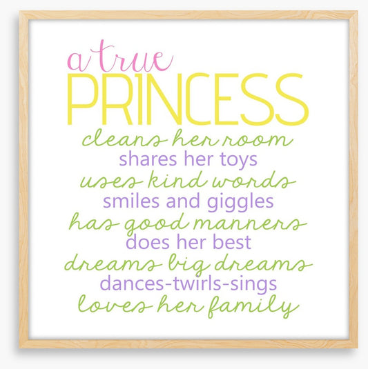 A true princess