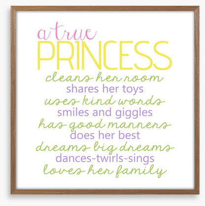 A true princess