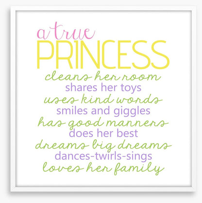 A true princess