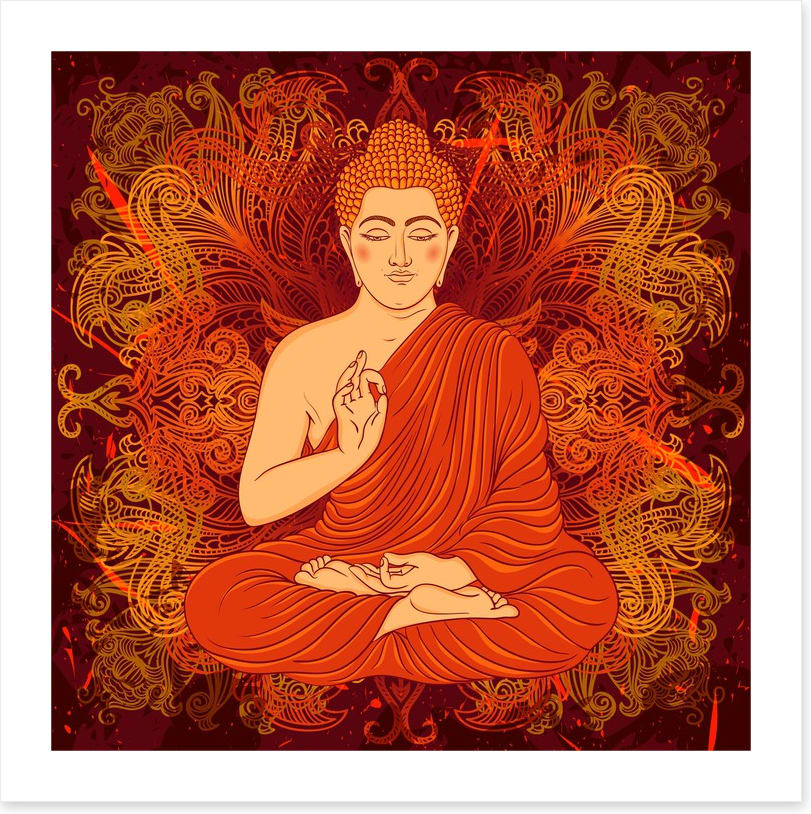 Sitting buddha