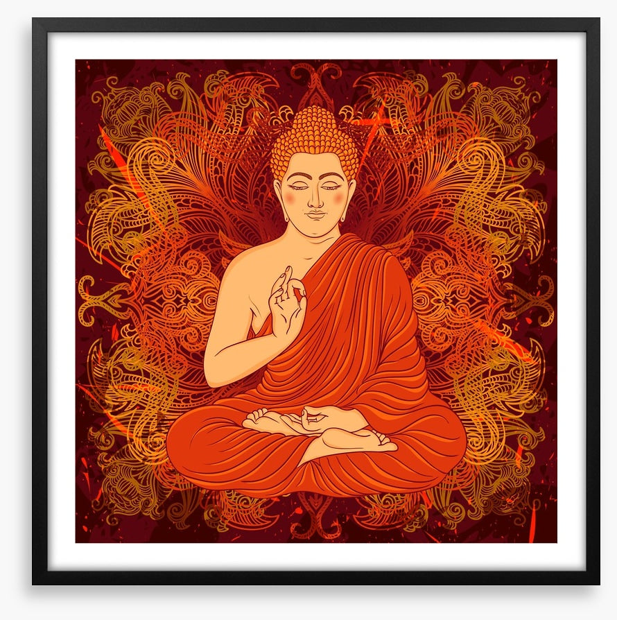 Sitting buddha