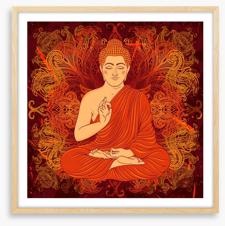 Sitting buddha