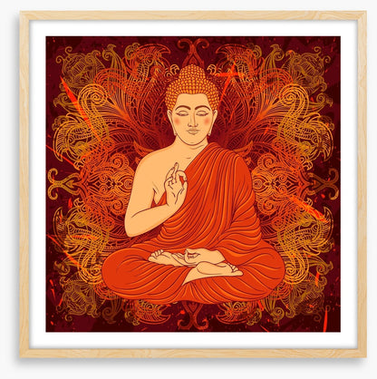 Sitting buddha