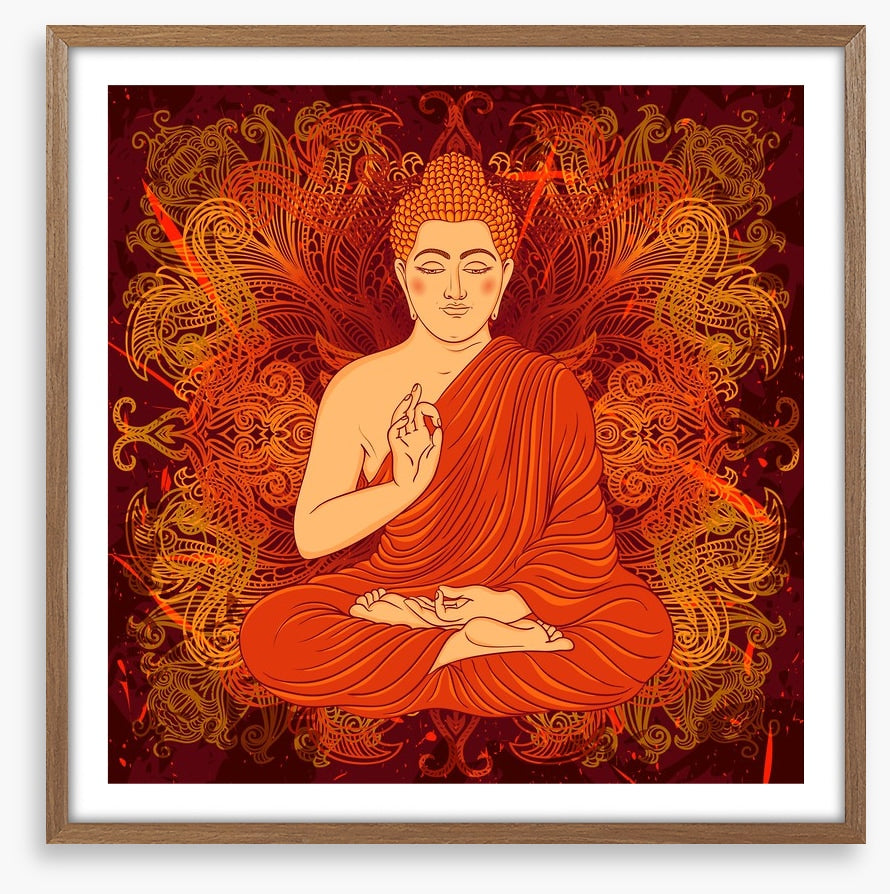 Sitting buddha