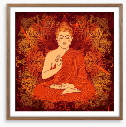 Sitting buddha
