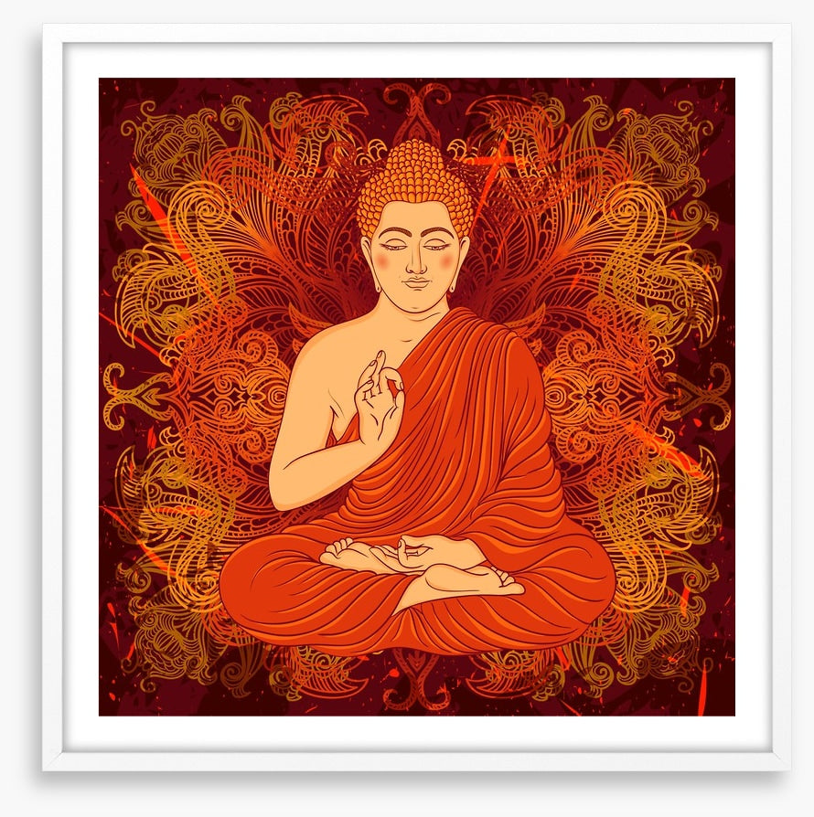 Sitting buddha