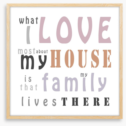 What I love most