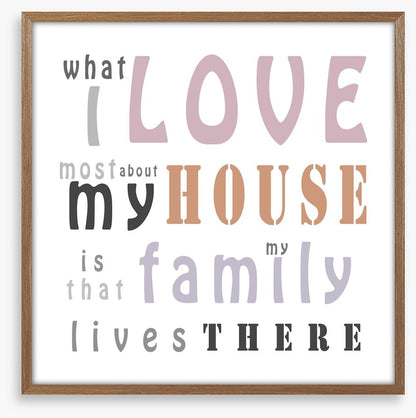 What I love most