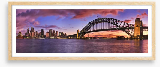 Sydney dusk panorama