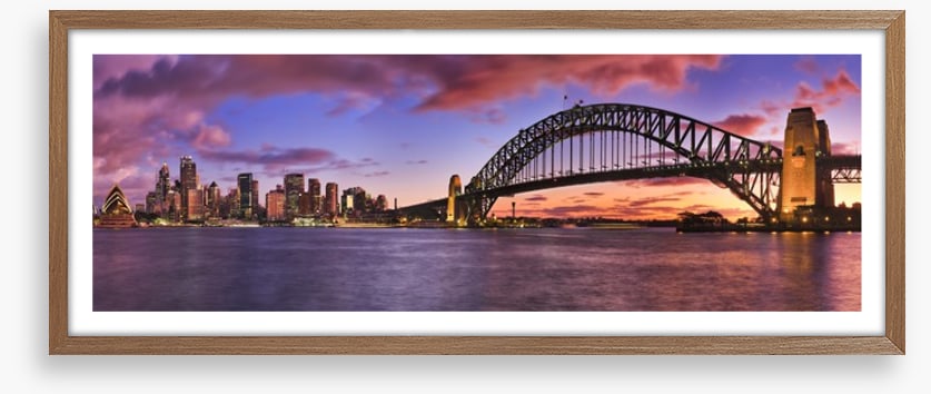 Sydney dusk panorama