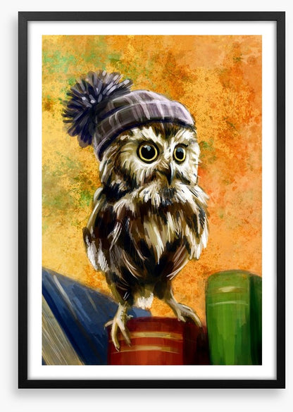 Bookish owl
