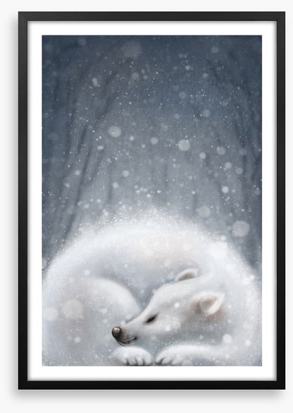 Sleeping in the snow