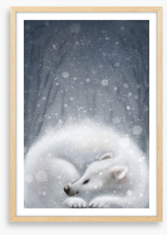 Sleeping in the snow