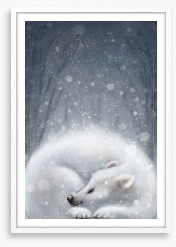 Sleeping in the snow