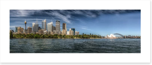 City to bridge panorama