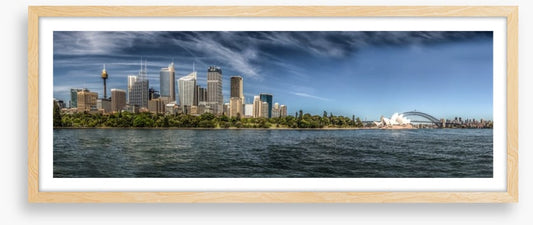 City to bridge panorama