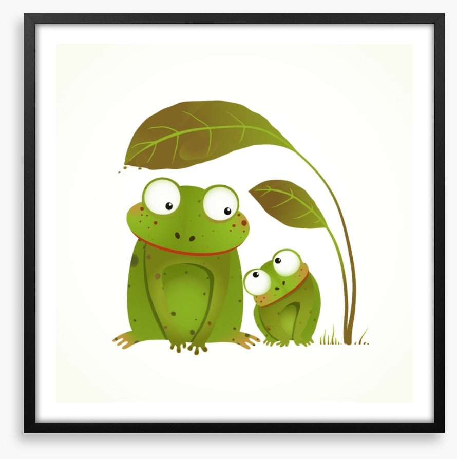 A leaf each