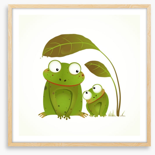 A leaf each