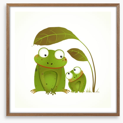 A leaf each