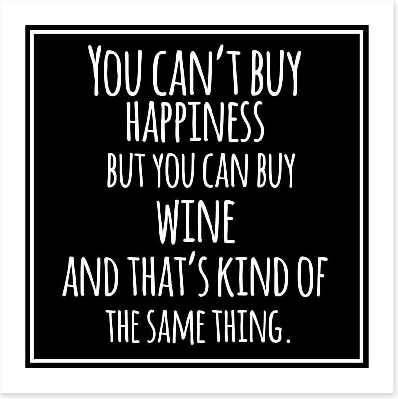 You can buy wine