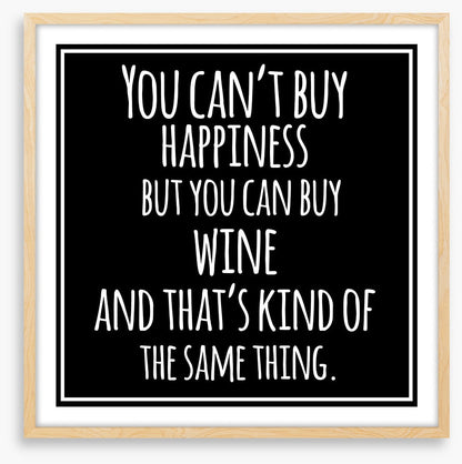 You can buy wine