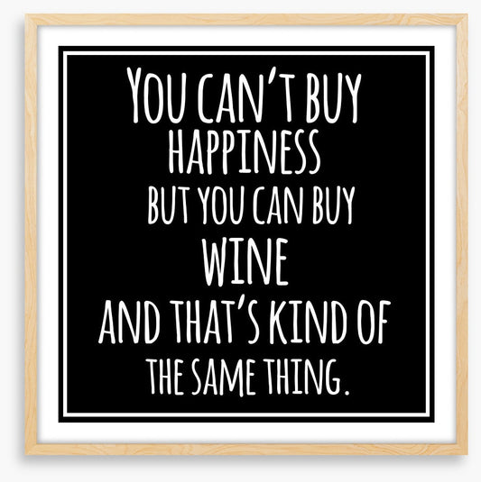 You can buy wine
