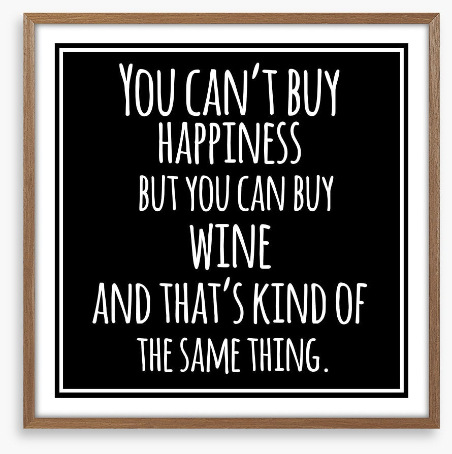 You can buy wine