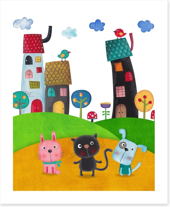The town trio