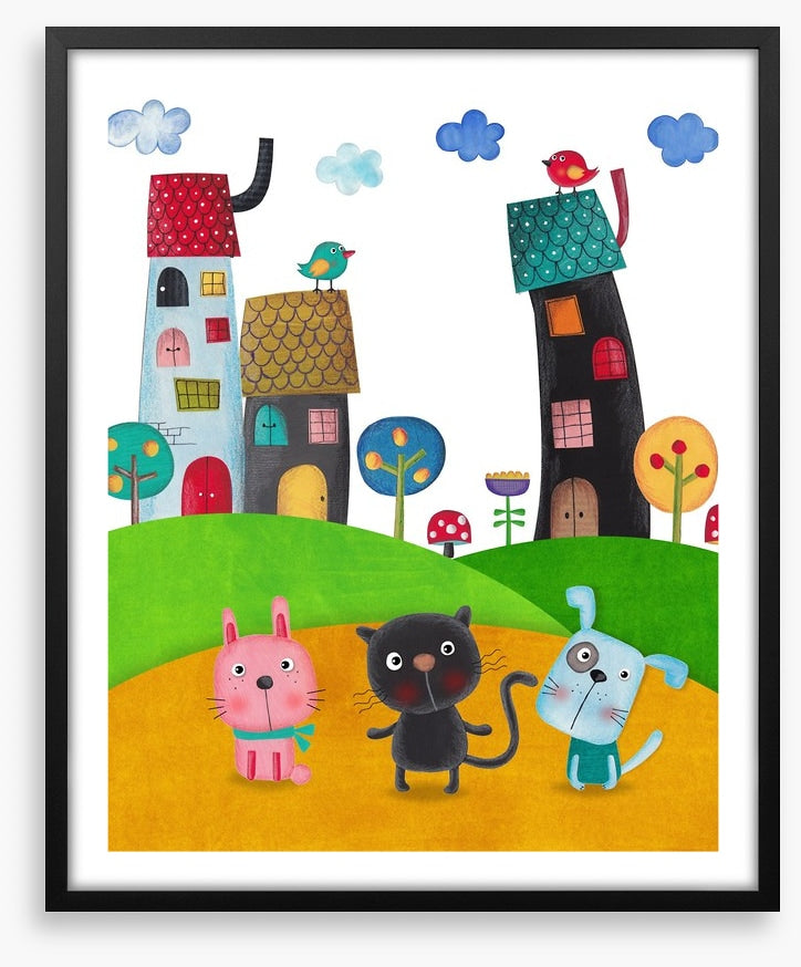 The town trio