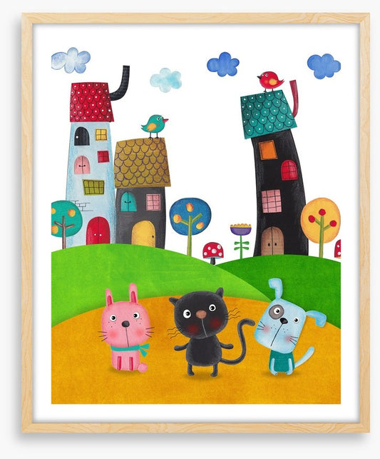 The town trio