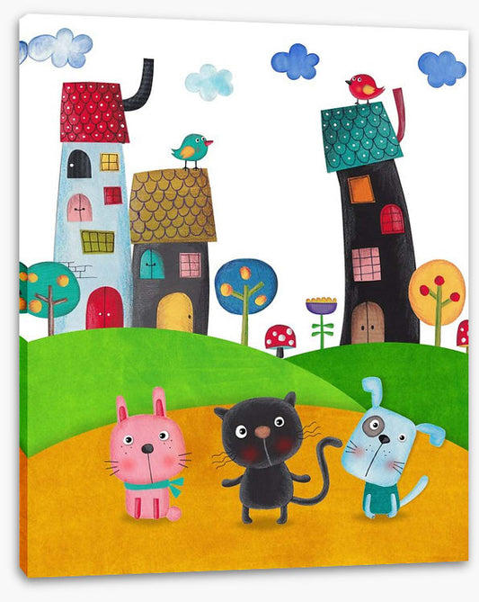 The town trio