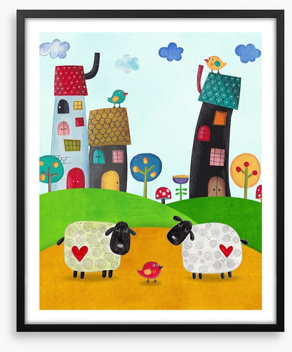 Two sheep town