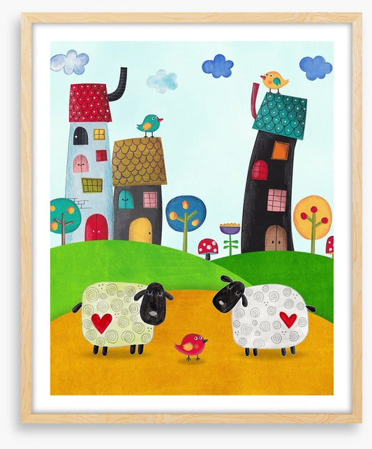 Two sheep town