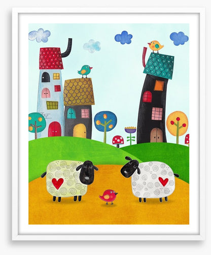 Two sheep town