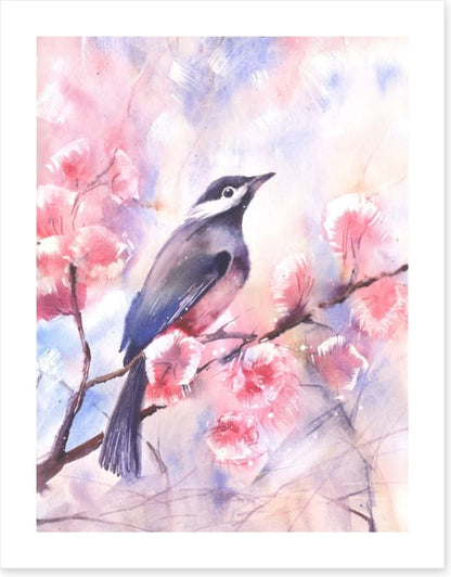 The blossom bird