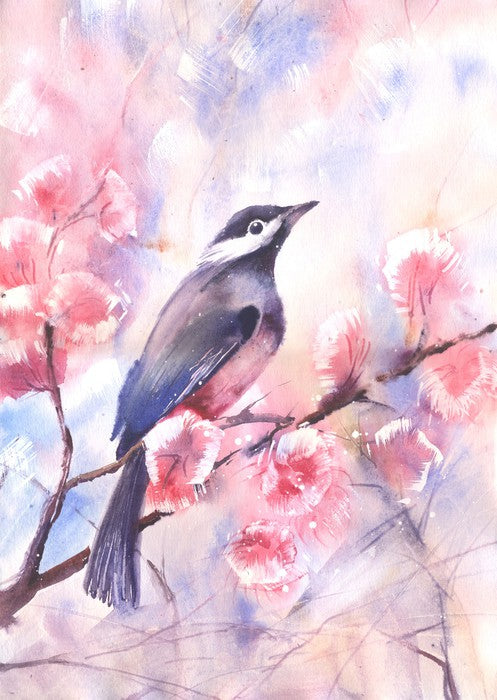 The blossom bird