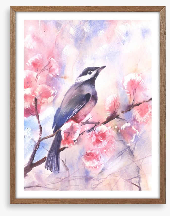 The blossom bird
