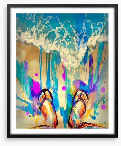 Sand beneath your toes