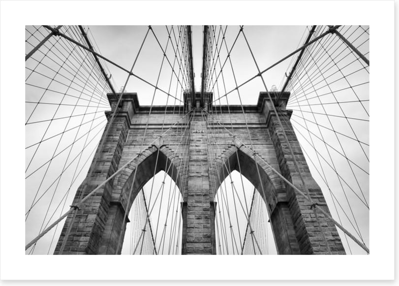Iconic Brooklyn Bridge